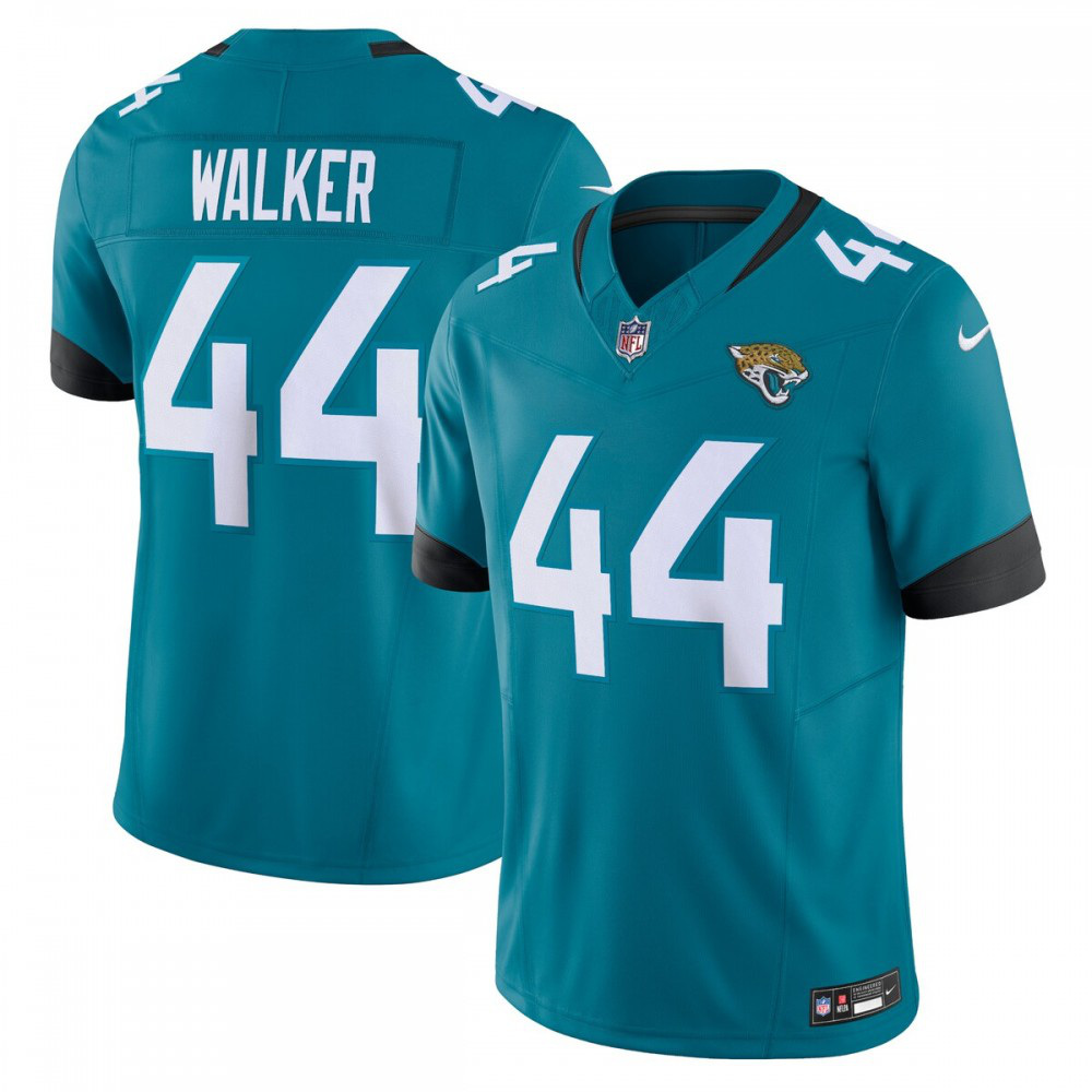 Travon Walker Jacksonville Jaguars Nike Vapor F.U.S.E. Limited Jersey - Teal-GridironStore
